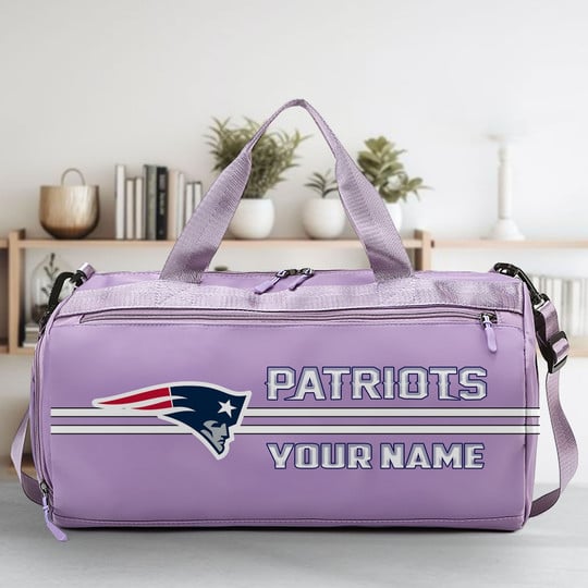 LIMITED EDITION - NEW CUSTOMIZED NFL27 NEP NEW ENGLAND PATRIOTS SPORTS FITNESS BAG
