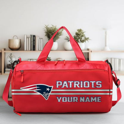 LIMITED EDITION - NEW CUSTOMIZED NFL27 NEP NEW ENGLAND PATRIOTS SPORTS FITNESS BAG