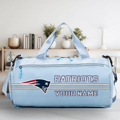 LIMITED EDITION - NEW CUSTOMIZED NFL27 NEP NEW ENGLAND PATRIOTS SPORTS FITNESS BAG