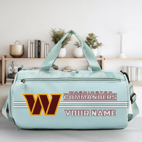 LIMITED EDITION - NEW CUSTOMIZED NFL12 WTC WASHINGTON COMMANDERS SPORTS FITNESS BAG