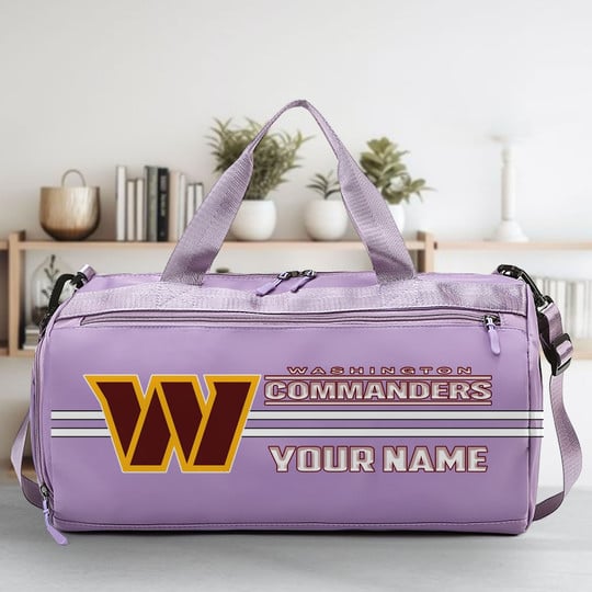LIMITED EDITION - NEW CUSTOMIZED NFL12 WTC WASHINGTON COMMANDERS SPORTS FITNESS BAG