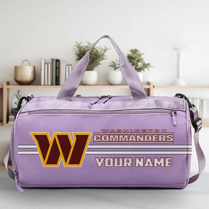 LIMITED EDITION - NEW CUSTOMIZED NFL12 WTC WASHINGTON COMMANDERS SPORTS FITNESS BAG