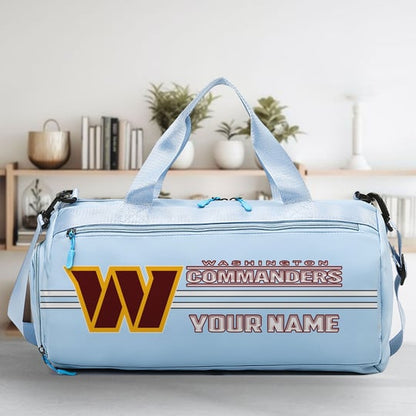 LIMITED EDITION - NEW CUSTOMIZED NFL12 WTC WASHINGTON COMMANDERS SPORTS FITNESS BAG