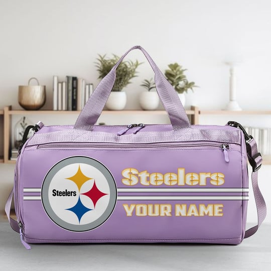 LIMITED EDITION - NEW CUSTOMIZED NFL14 PSB PITTSBURGH STEELERS SPORTS FITNESS BAG