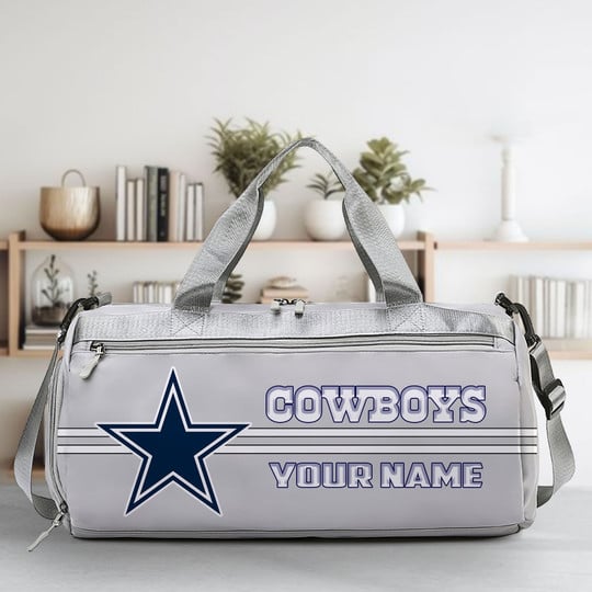 LIMITED EDITION - NEW CUSTOMIZED NFL21 DCB DALLAS COWBOYS SPORTS FITNESS BAG