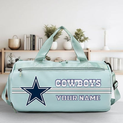 LIMITED EDITION - NEW CUSTOMIZED NFL21 DCB DALLAS COWBOYS SPORTS FITNESS BAG
