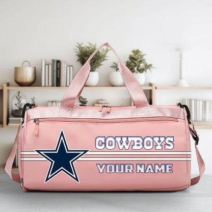 LIMITED EDITION - NEW CUSTOMIZED NFL21 DCB DALLAS COWBOYS SPORTS FITNESS BAG