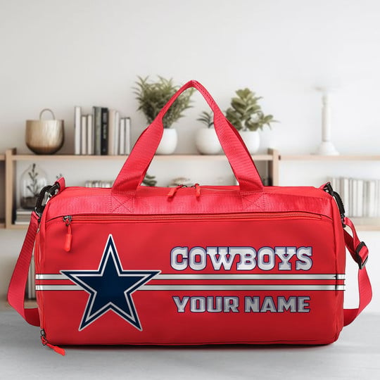LIMITED EDITION - NEW CUSTOMIZED NFL21 DCB DALLAS COWBOYS SPORTS FITNESS BAG