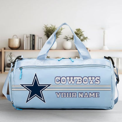 LIMITED EDITION - NEW CUSTOMIZED NFL21 DCB DALLAS COWBOYS SPORTS FITNESS BAG