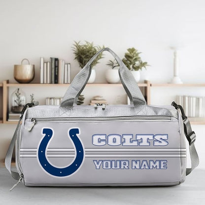 LIMITED EDITION - NEW CUSTOMIZED NFL17 IDC INDIANAPOLIS COLTS SPORTS FITNESS BAG