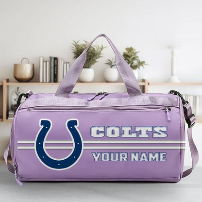 LIMITED EDITION - NEW CUSTOMIZED NFL17 IDC INDIANAPOLIS COLTS SPORTS FITNESS BAG