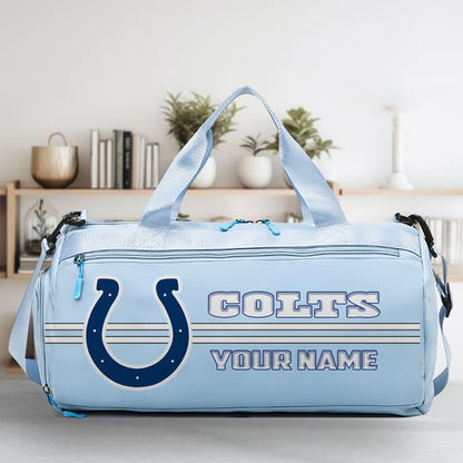 LIMITED EDITION - NEW CUSTOMIZED NFL17 IDC INDIANAPOLIS COLTS SPORTS FITNESS BAG