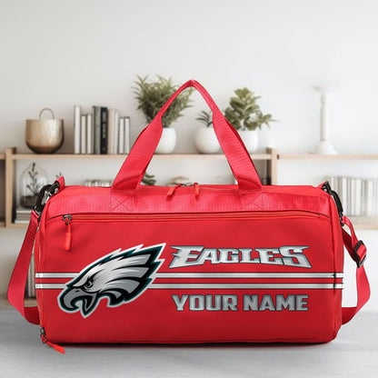 LIMITED EDITION - NEW CUSTOMIZED NFL02 PPE PHILADELPHIA EAGLES SPORTS FITNESS BAG