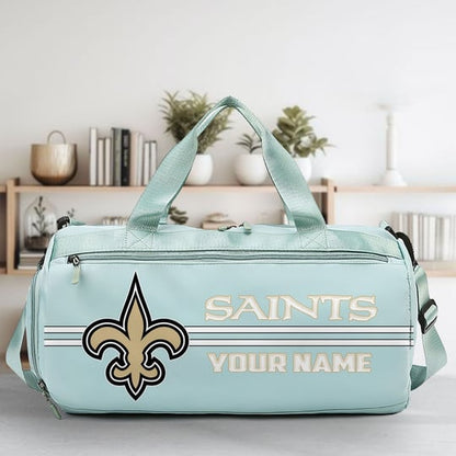 LIMITED EDITION - NEW CUSTOMIZED NFL24 NOS NEW ORLEANS SAINTS SPORTS FITNESS BAG