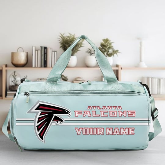 LIMITED EDITION - NEW CUSTOMIZED NFL18 ATF ATLANTA FALCONS SPORTS FITNESS BAG
