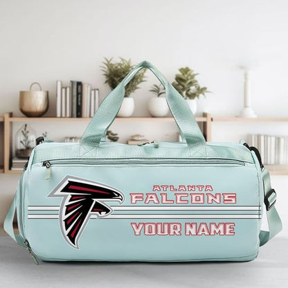 LIMITED EDITION - NEW CUSTOMIZED NFL18 ATF ATLANTA FALCONS SPORTS FITNESS BAG