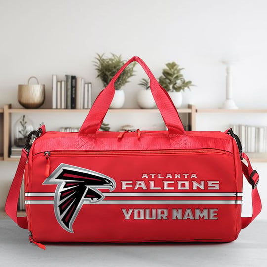 LIMITED EDITION - NEW CUSTOMIZED NFL18 ATF ATLANTA FALCONS SPORTS FITNESS BAG