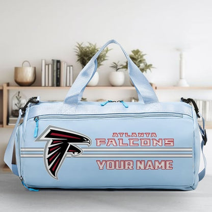 LIMITED EDITION - NEW CUSTOMIZED NFL18 ATF ATLANTA FALCONS SPORTS FITNESS BAG