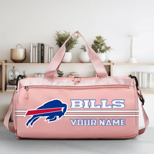LIMITED EDITION - NEW CUSTOMIZED NFL03 BFB BUFFALO BILLS SPORTS FITNESS BAG