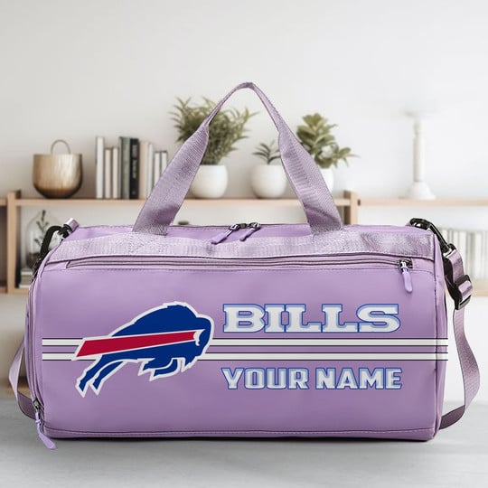 LIMITED EDITION - NEW CUSTOMIZED NFL03 BFB BUFFALO BILLS SPORTS FITNESS BAG