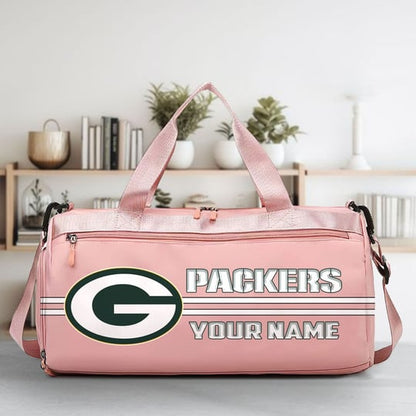 LIMITED EDITION - NEW CUSTOMIZED NFL08 GBP GREEN BAY PACKERS SPORTS FITNESS BAG