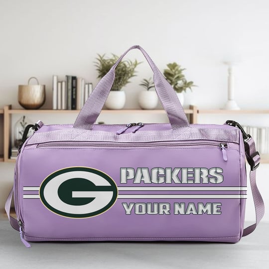 LIMITED EDITION - NEW CUSTOMIZED NFL08 GBP GREEN BAY PACKERS SPORTS FITNESS BAG