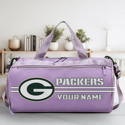 LIMITED EDITION - NEW CUSTOMIZED NFL08 GBP GREEN BAY PACKERS SPORTS FITNESS BAG