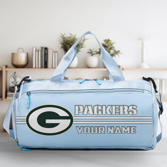LIMITED EDITION - NEW CUSTOMIZED NFL08 GBP GREEN BAY PACKERS SPORTS FITNESS BAG