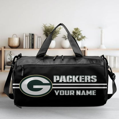 LIMITED EDITION - NEW CUSTOMIZED NFL08 GBP GREEN BAY PACKERS SPORTS FITNESS BAG