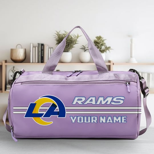 LIMITED EDITION - NEW CUSTOMIZED NFL22 LAR LOS ANGELES RAMS SPORTS FITNESS BAG