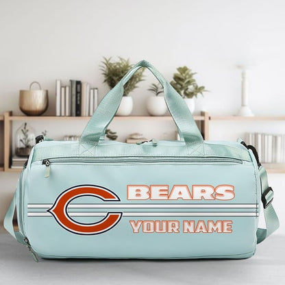 LIMITED EDITION - NEW CUSTOMIZED NFL26 CCB CHICAGO BEARS SPORTS FITNESS BAG