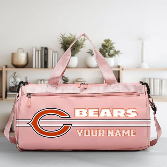 LIMITED EDITION - NEW CUSTOMIZED NFL26 CCB CHICAGO BEARS SPORTS FITNESS BAG