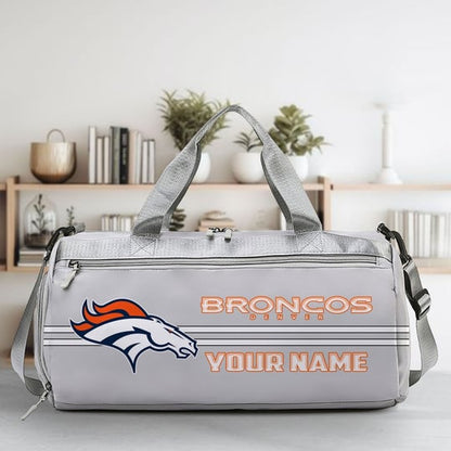 LIMITED EDITION - NEW CUSTOMIZED NFL13 DVB DENVER BRONCOS SPORTS FITNESS BAG
