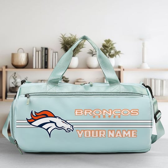 LIMITED EDITION - NEW CUSTOMIZED NFL13 DVB DENVER BRONCOS SPORTS FITNESS BAG