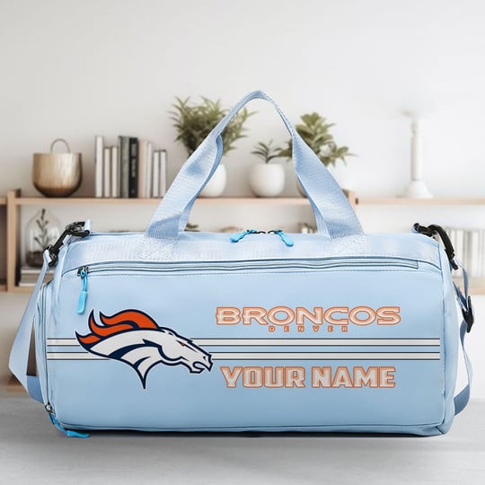 LIMITED EDITION - NEW CUSTOMIZED NFL13 DVB DENVER BRONCOS SPORTS FITNESS BAG