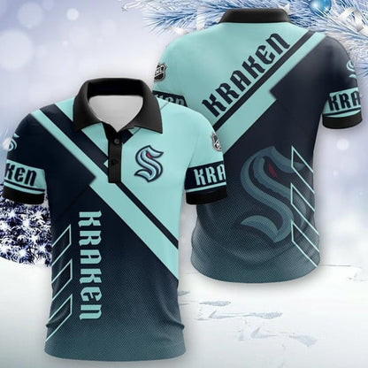 LIMITED EDITION - NEW CUSTOMIZED NHL20 STK SEATTLE KRAKEN UNISEX T-SHIRT, POLO, HOODIE & JACKETS