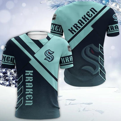 LIMITED EDITION - NEW CUSTOMIZED NHL20 STK SEATTLE KRAKEN UNISEX T-SHIRT, POLO, HOODIE & JACKETS