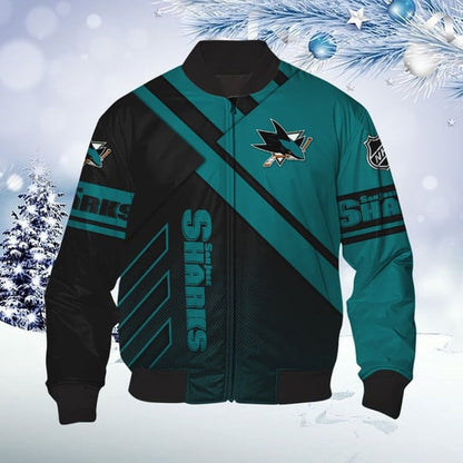 LIMITED EDITION - NEW CUSTOMIZED NHL32 SJS SAN JOSE SHARKS UNISEX T-SHIRT, POLO, HOODIE & JACKETS