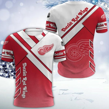 LIMITED EDITION - NEW CUSTOMIZED NHL22 DRW DETROIT RED WINGS UNISEX T-SHIRT, POLO, HOODIE & JACKETS