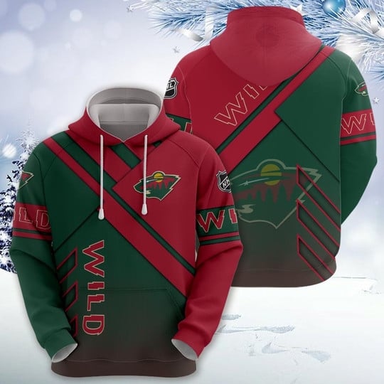 LIMITED EDITION - NEW CUSTOMIZED NHL13 MNW MINNESOTA WILD UNISEX T-SHIRT, POLO, HOODIE & JACKETS
