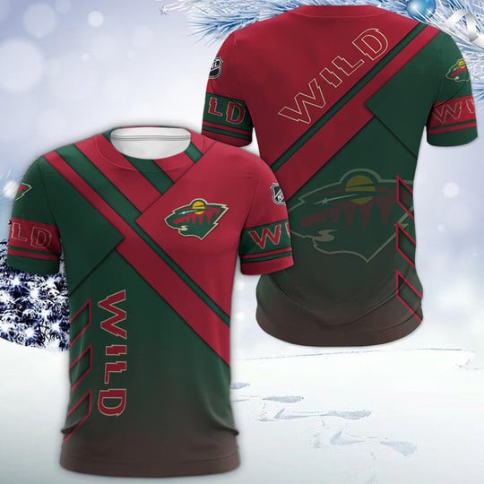 LIMITED EDITION - NEW CUSTOMIZED NHL13 MNW MINNESOTA WILD UNISEX T-SHIRT, POLO, HOODIE & JACKETS