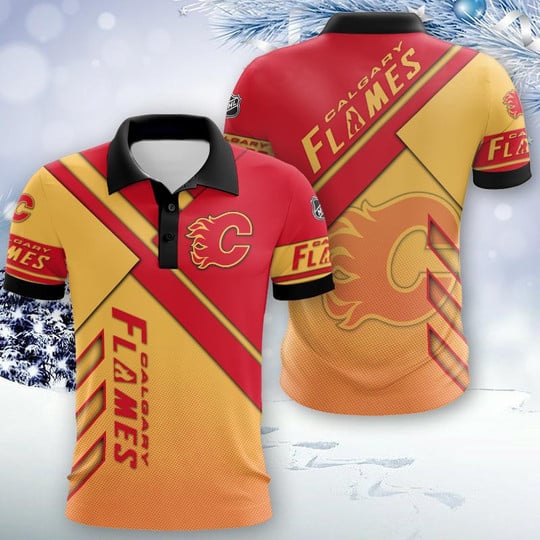 LIMITED EDITION - NEW CUSTOMIZED NHL17 CGF CALGARY FLAMES UNISEX T-SHIRT, POLO, HOODIE & JACKETS
