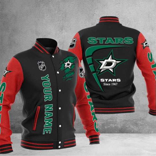 LIMITED EDITION - NEW PREMIUM NHL15 DLS DALLAS STARS BASEBALL JACKET