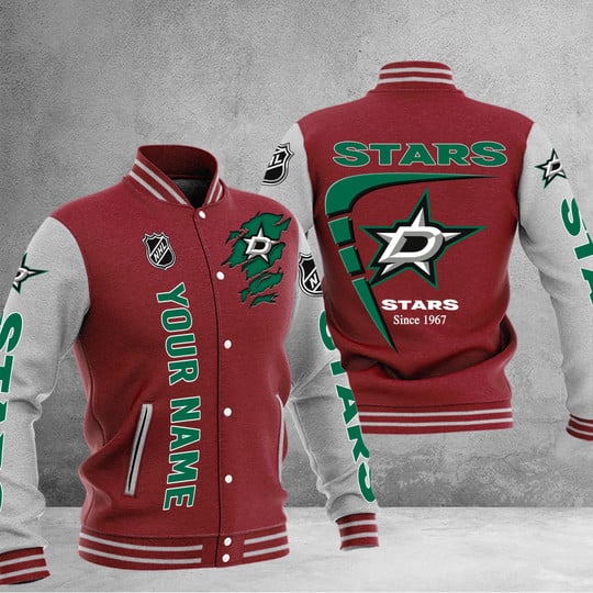 LIMITED EDITION - NEW PREMIUM NHL15 DLS DALLAS STARS BASEBALL JACKET