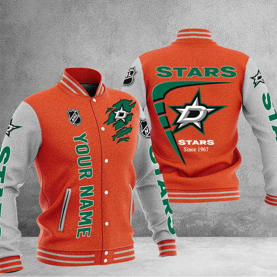 LIMITED EDITION - NEW PREMIUM NHL15 DLS DALLAS STARS BASEBALL JACKET