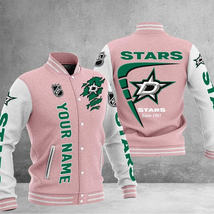 LIMITED EDITION - NEW PREMIUM NHL15 DLS DALLAS STARS BASEBALL JACKET
