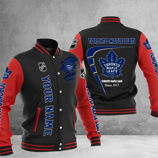 LIMITED EDITION - NEW PREMIUM NHL23 TML TORONTO MAPLE LEAFS BASEBALL JACKET