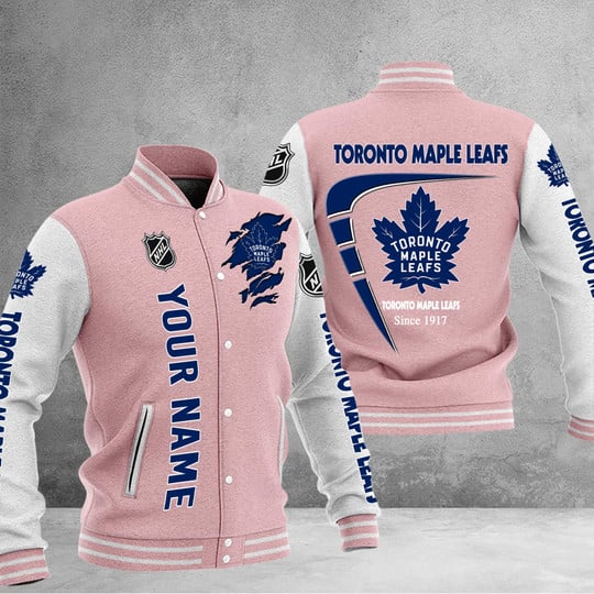 LIMITED EDITION - NEW PREMIUM NHL23 TML TORONTO MAPLE LEAFS BASEBALL JACKET