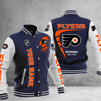 LIMITED EDITION - NEW PREMIUM NHL27 PPF PHILADELPHIA FLYERS BASEBALL JACKET