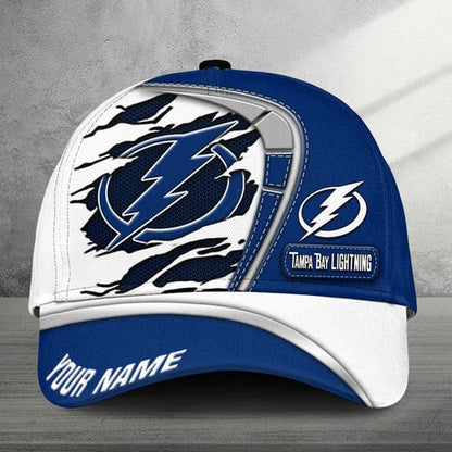 LIMITED EDITION - NEW CUSTOMIZED NHL12 TPL TAMPA BAY LIGHTNING CLASSIC CAP